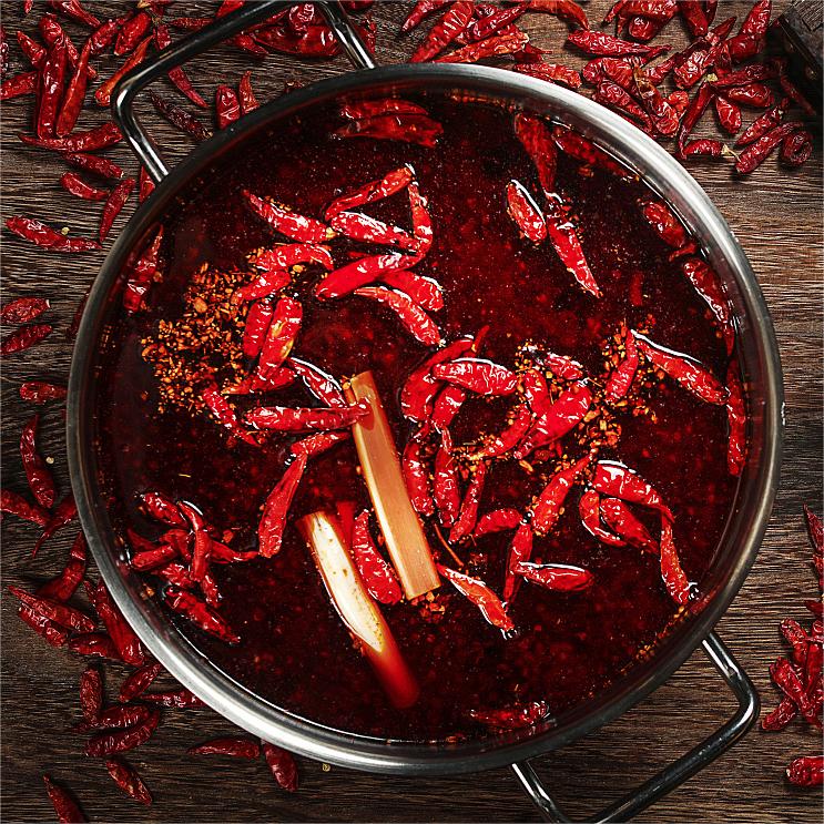 Fondue pimentée